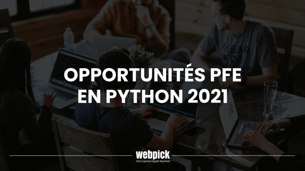 Opportunités PFE Python - 2021 1 - Webpick